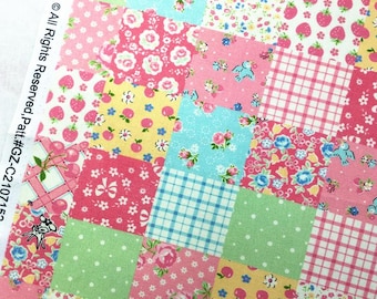 Beautiful Flower Fabric Floral Fabric Flowers Cotton Fabric fabrics By Half Yard Patchwork Fabric