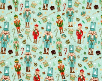 Beautiful Fabric Christmas Fabric Nutcracker Fabric Cotton Fabric By Half Yard