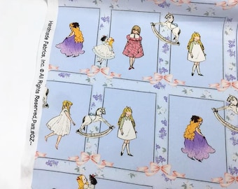 Cartoon Cute Fabric Cotton Fabric Girl Fabric By Half Yard