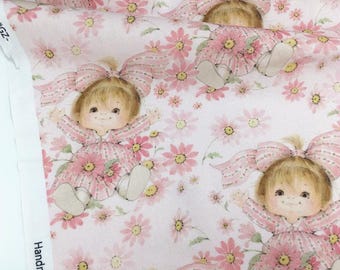 Cartoon Cute Fabric Cotton Fabric Girl Fabric By Half Yard