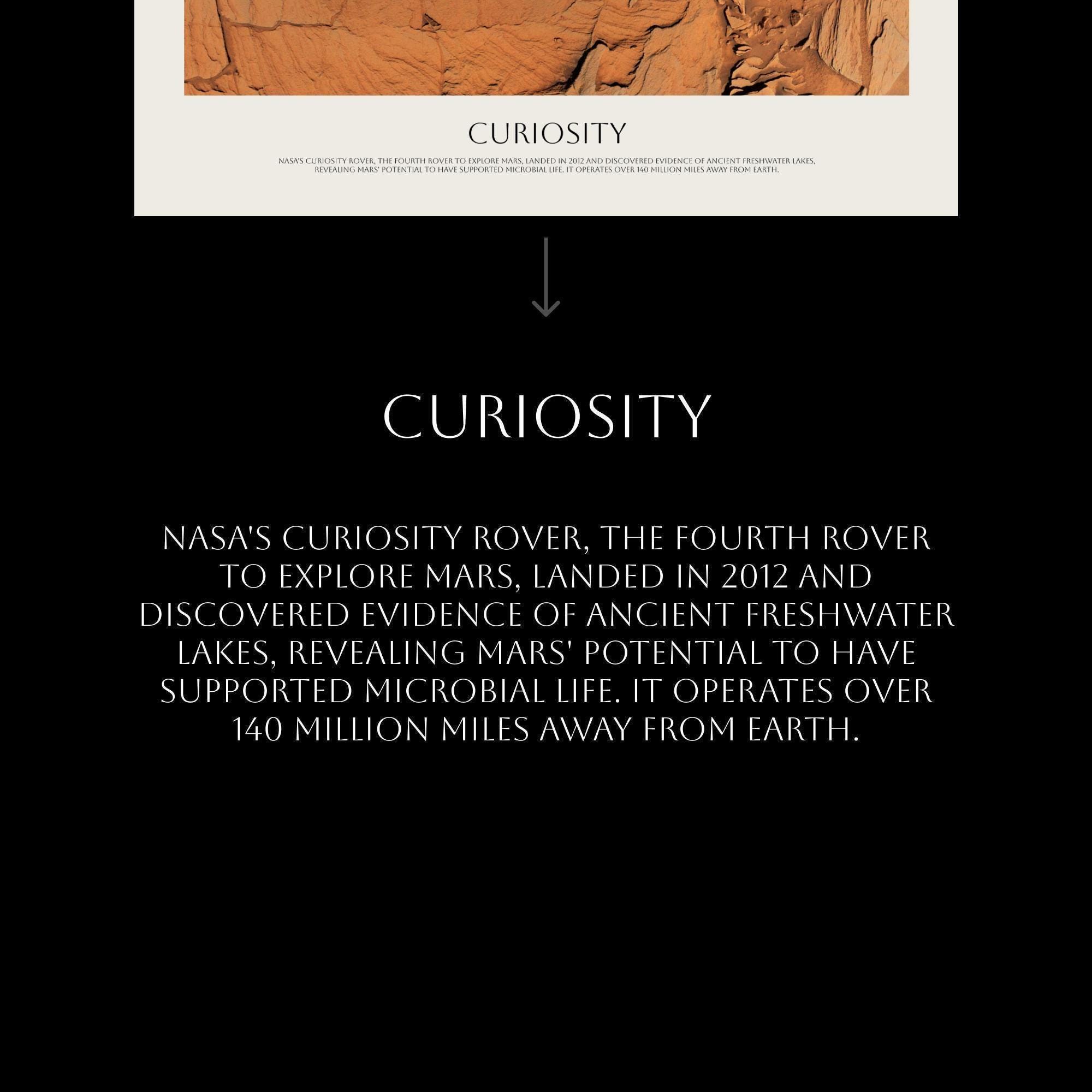 NASA Mars Curiosity Rover Selfie Space Poster - Etsy