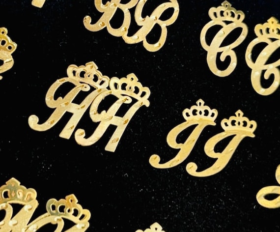 10k gold initial earrings deals