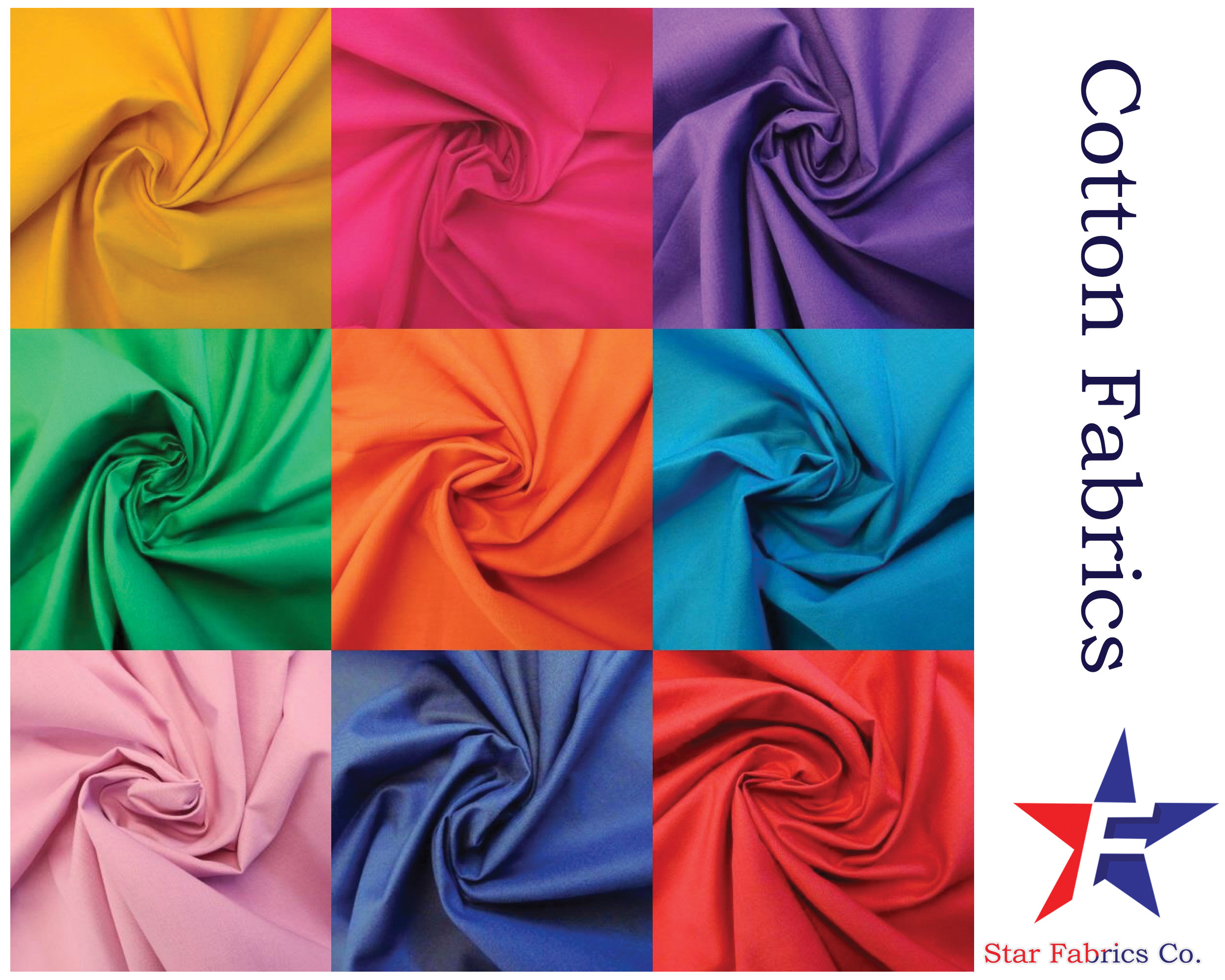 Cotton Fabric Samples / 100 Luxury Cotton Fabric Samples / Etsy