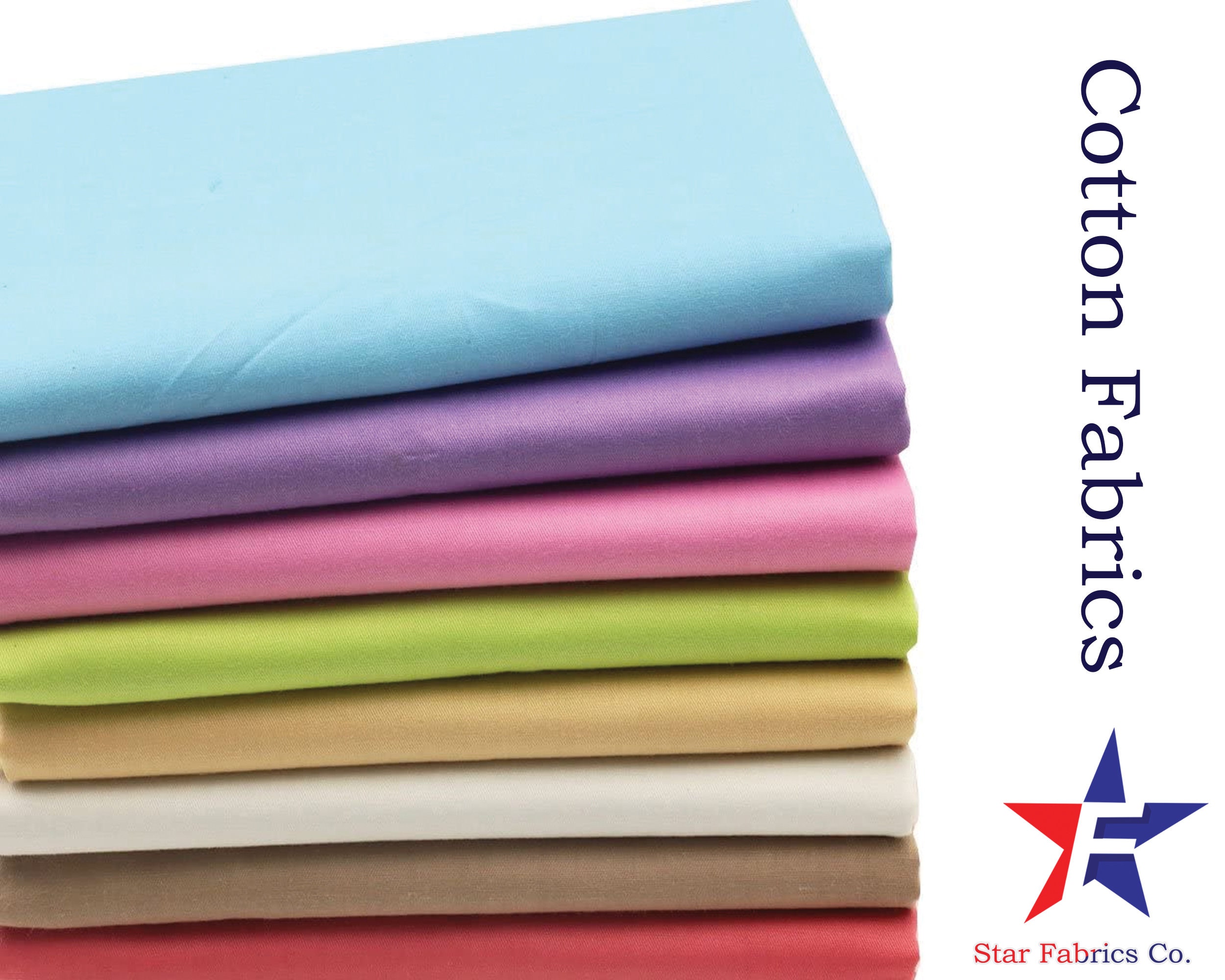 Cotton Fabric Samples / 100 Luxury Cotton Fabric Samples / Etsy