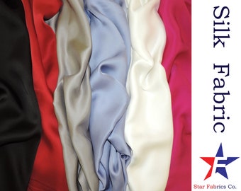 Pure Silk Fabric, Silk Fabric by the Yard, Wholesale/Retail, Vietnam Silk Fabric for Lining/Clothes/Pillowcases