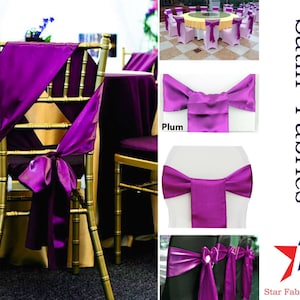 Satin Fabric for decor Silky Satin Dress Craft Fabric Plain Luxury Wedding Material Satin Fabric All Colors Assorted Fabrics Soft Quality