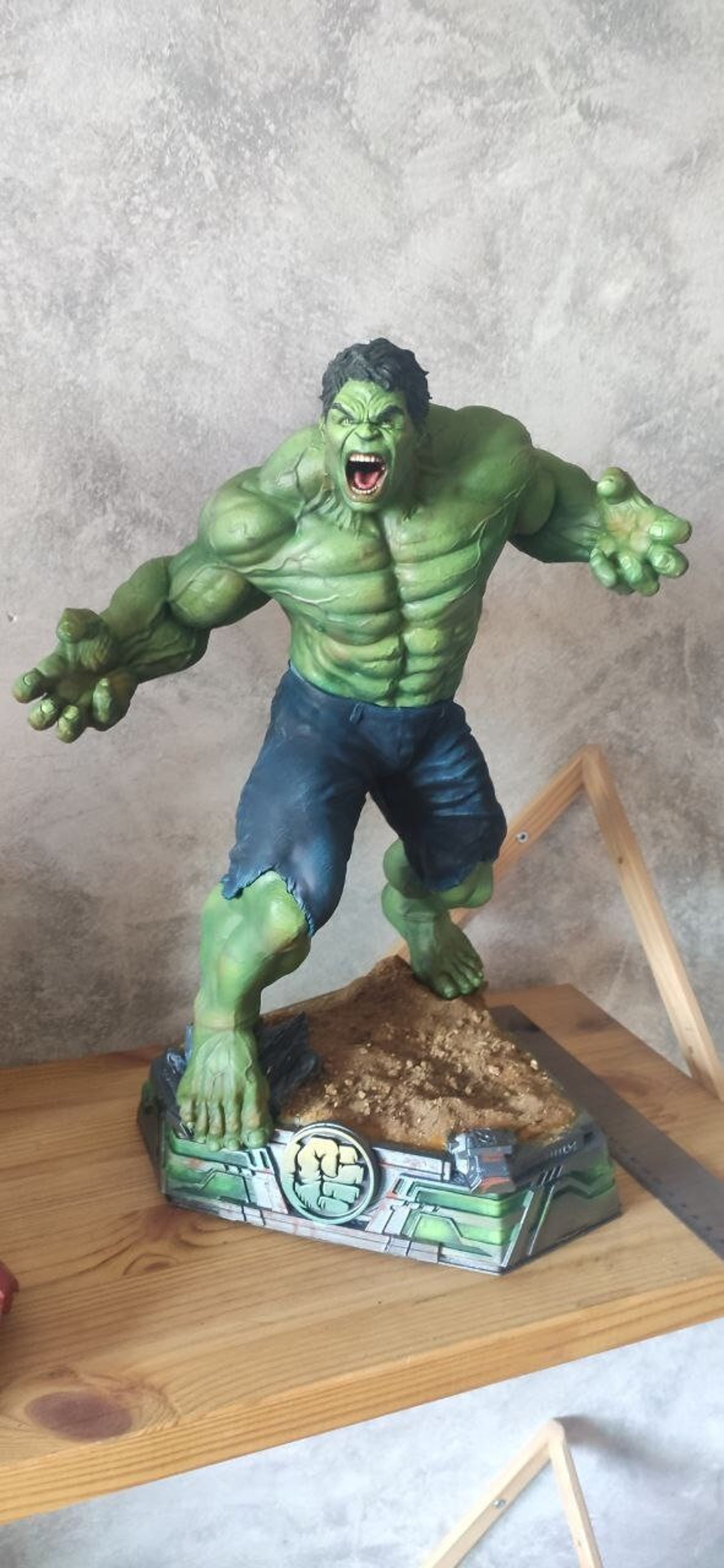 WICKED Hulk 3D Statue STL File 3D Digital Printing STL File Etsy UK