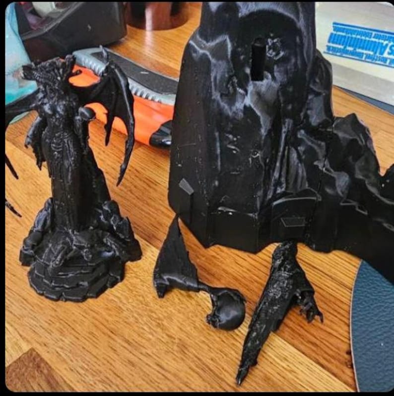 Lilith Diablo 3D Statue STL File, 3D Digital Printing STL File for 3D