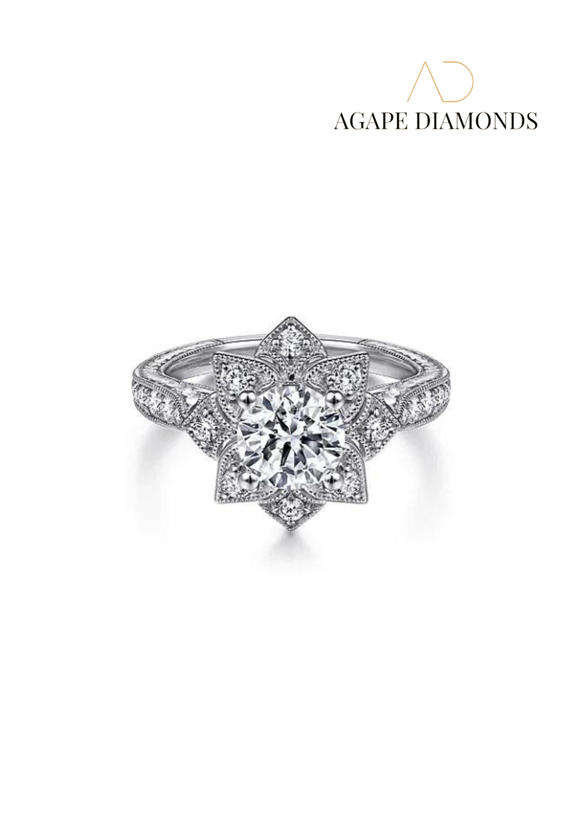 Agape diamond rings new arrivals
