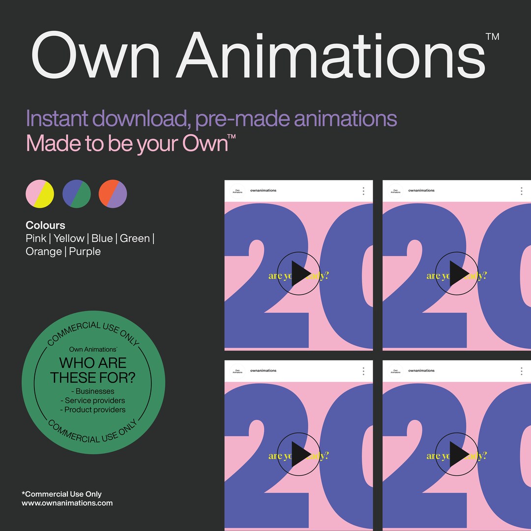 Are You Ready 2024 Animation commercial Use Instant Etsy