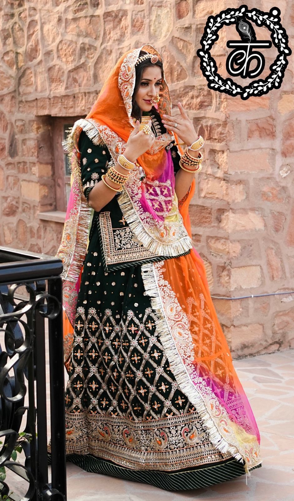 Rajputi lehenga deals