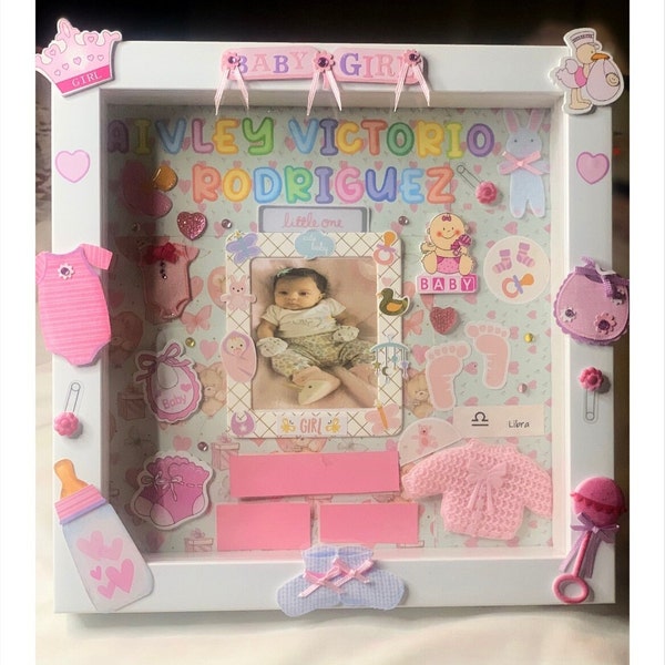 Shop Baby Shadow Box Etsy