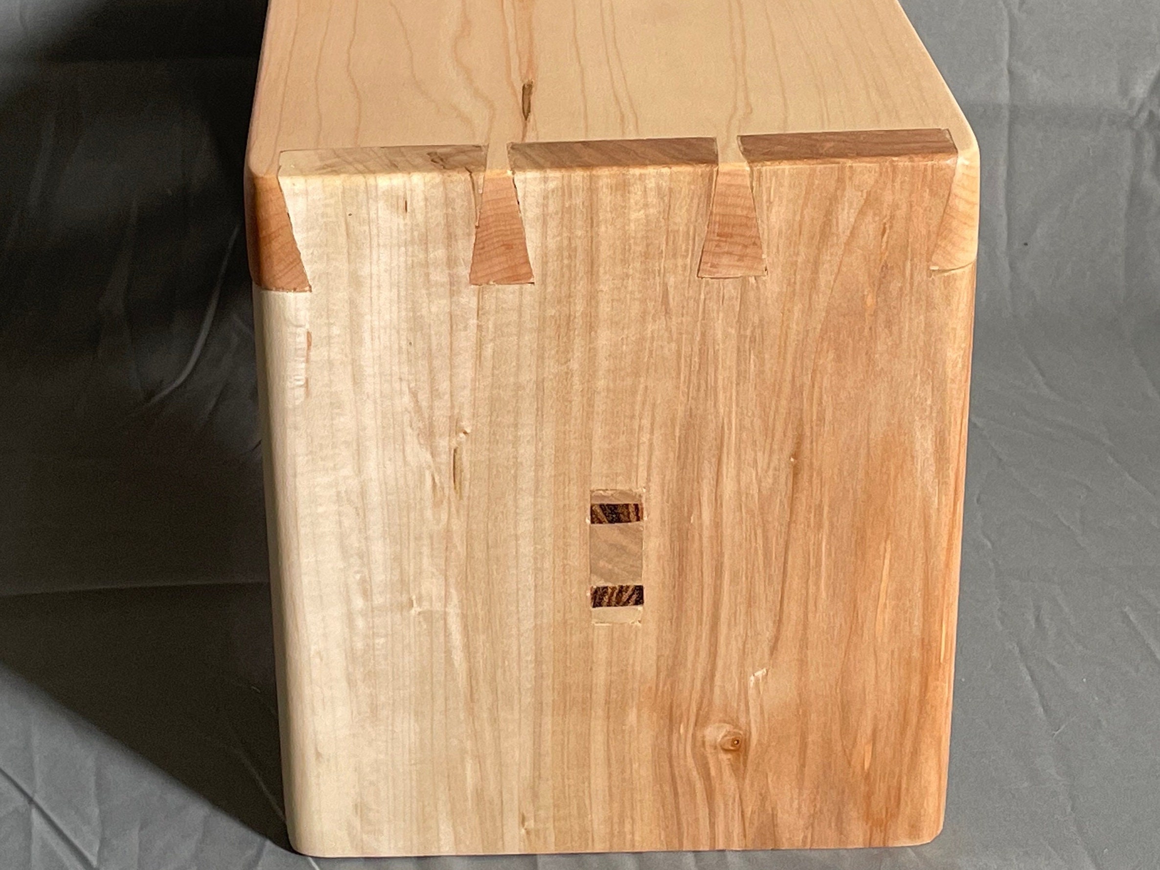 Wooden Step Stool, Handmade Maple Step Stool, Kitchen Stool, Bathroom ...