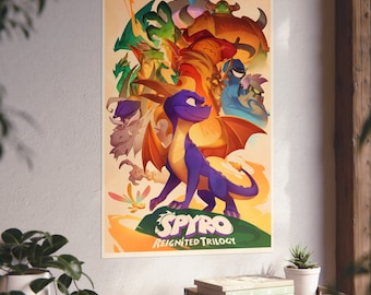 Spyro the Dragon 1 Poster (Reignited Trilogy)