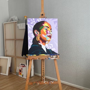 Sade Original Acrylic Painting For Living Room Sade Art Decor
