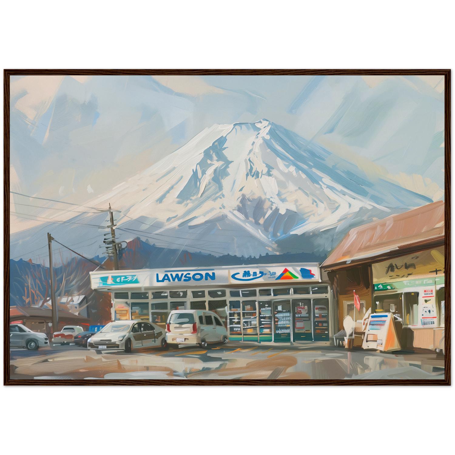 Mt fuji oil painting - Etsy 日本