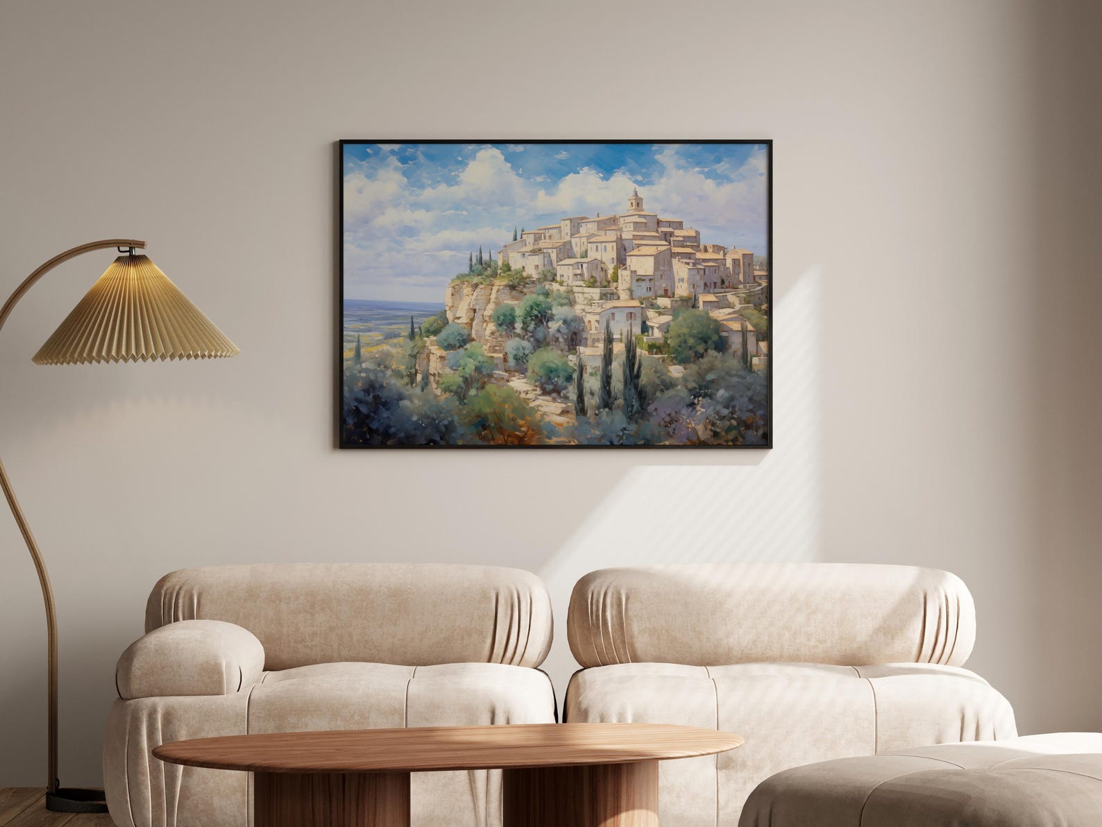 Provence Oil Painting France Travel Art Print Provence Vintage Painting ...