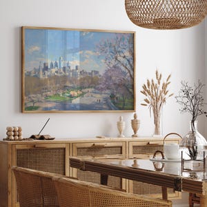 Philadelphia Skyline schilderij Philadelphia Skyline Art Print USA Pennsylvania schilderij Philadelphia Cityscape klaar om op te hangen muurkunst ingelijst afbeelding 4