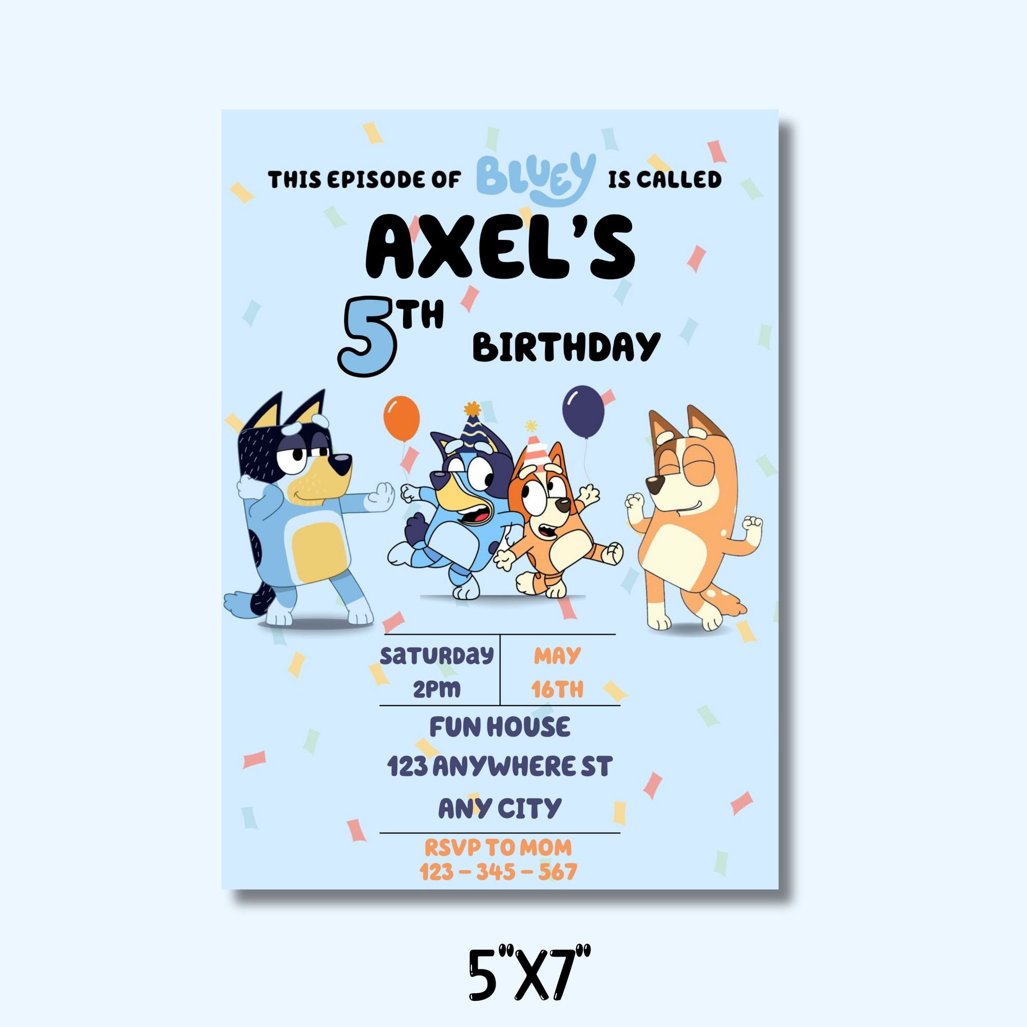 Instant Access Editable Invite