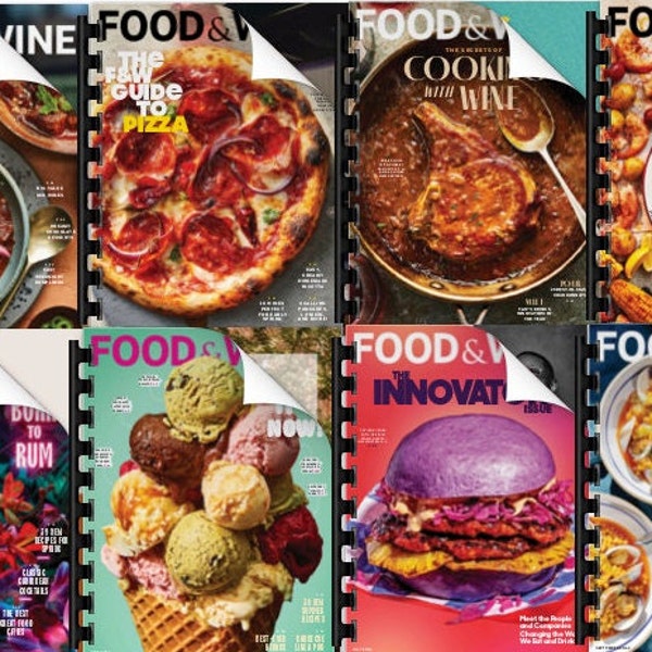 80+ Food and Wine Magazine Bundle ( Pdf magazine bundle)