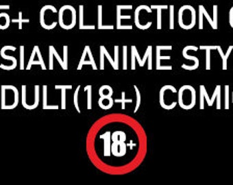 Anime Styled Adult Comics bundle (pdf)