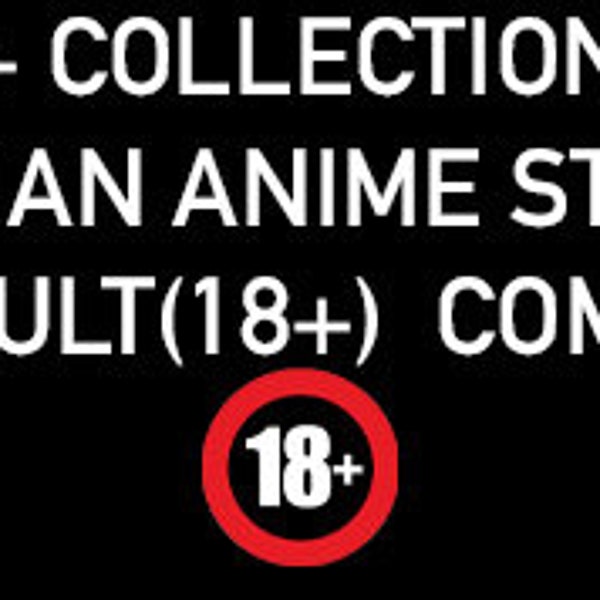 Anime Styled Adult Comics bundle (pdf)