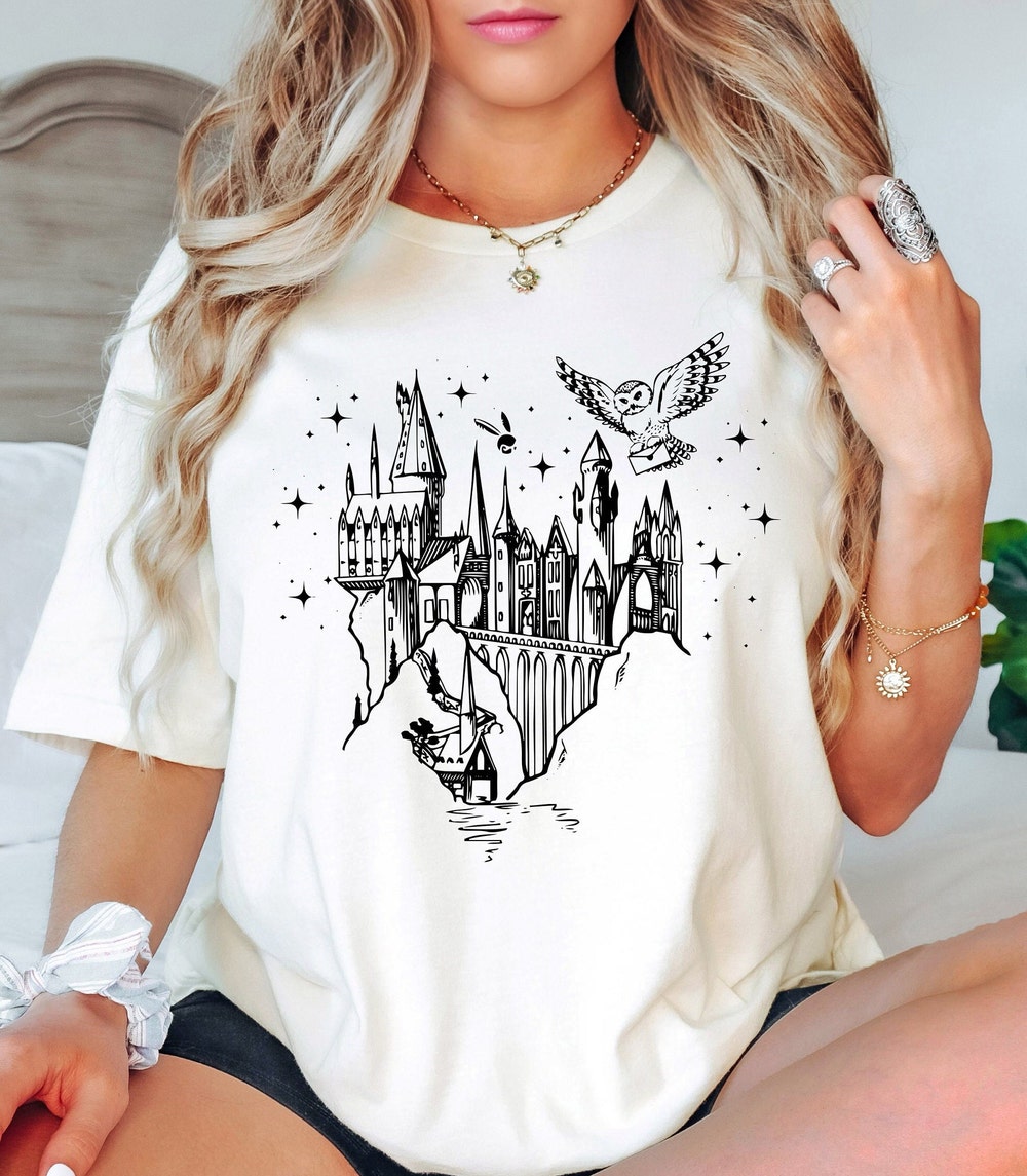 Magical Castle Shirt Wizard Castle Shirt, Wizard School Shirt, Magical Castle Shirt, Wizard Shirt, Magic Shirt Wizard School Shirt