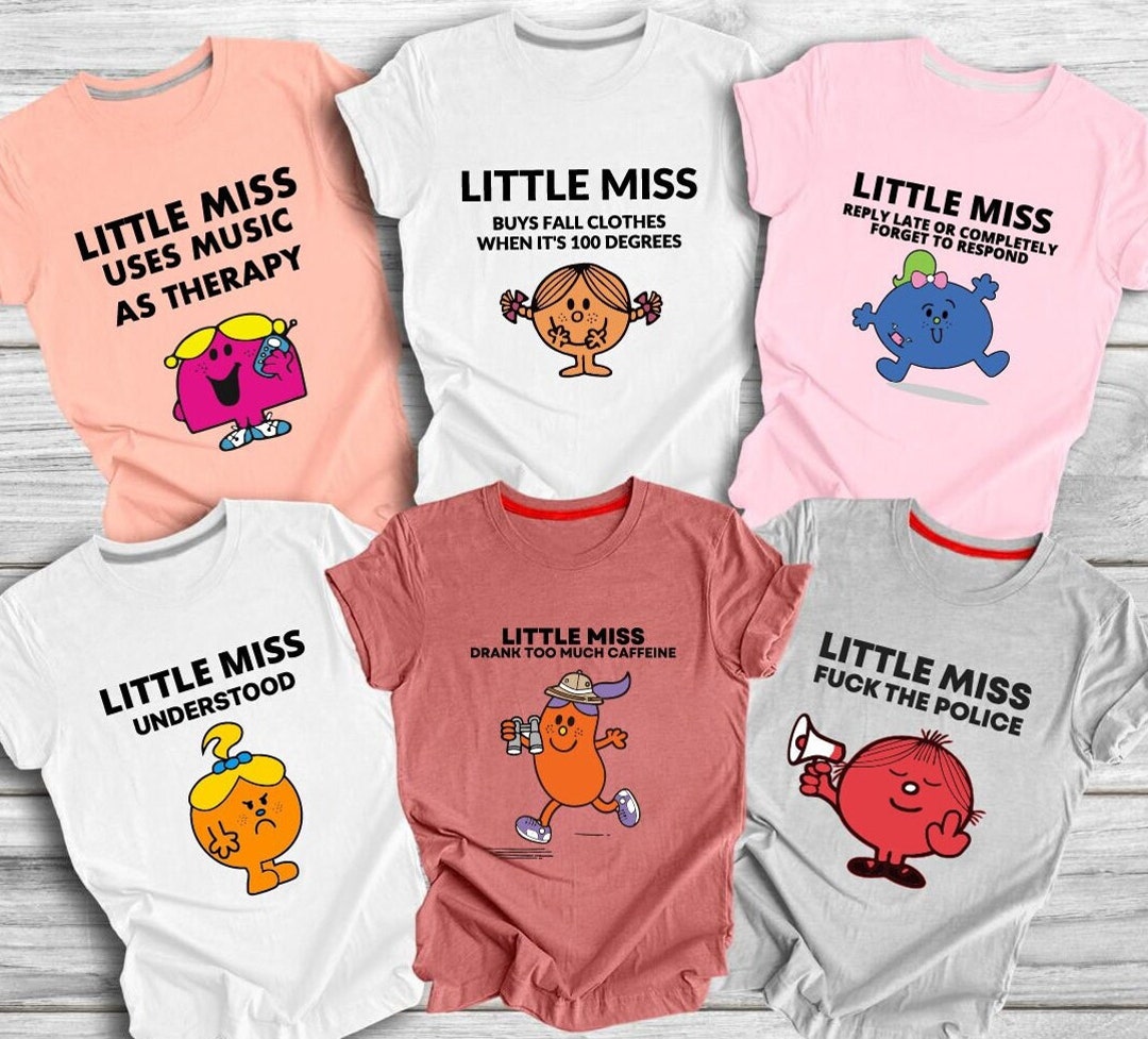 Funny Little Miss Shirts Little Miss Shirt Personalized Etsy