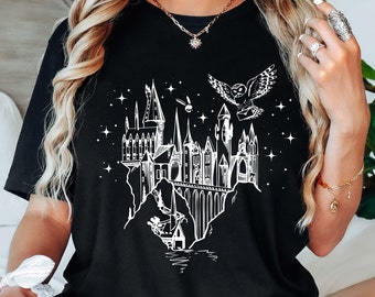 Wizard Castle Shirt, Wizard School Shirt, Magical Castle Shirt, Wizard Shirt, Magic Shirt