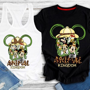 Disney Animal Kingdom Shirts, Animal Kingdom Custom Name Shirts, Animal Kingdom Family Matching Shirts, Disney Animal Kingdom Tank Top