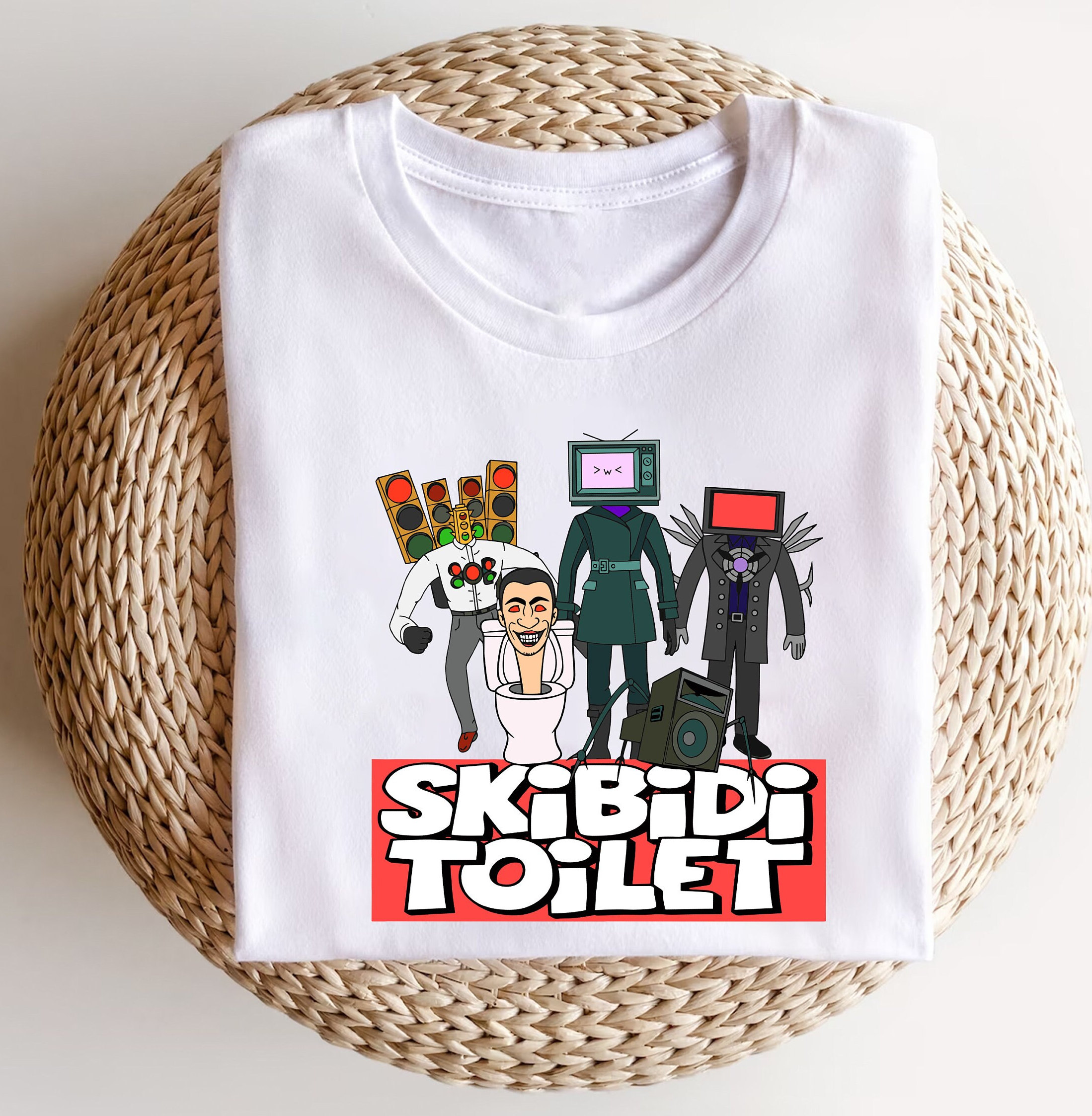 SKIBIDI TOILET(roblox) SHIRT FOR KIDS AND ADULTS. NEW DESIGNS