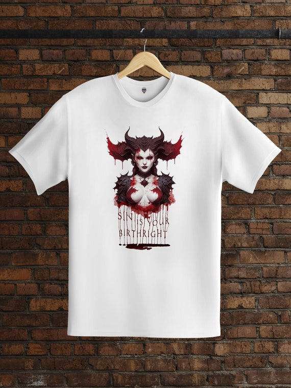 Diablo 4 lilith t hotsell shirt