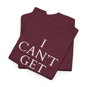 Charcoal unisex tee displaying bold white “I Can’t Get No Sleep” graphic, night owl slogan shirt, casual quote design.