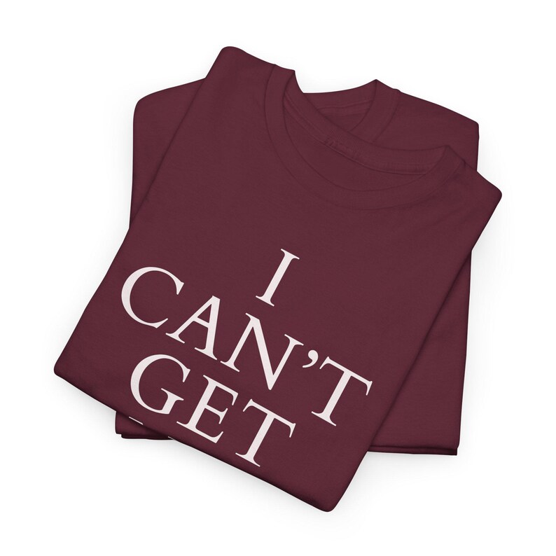 Charcoal unisex tee displaying bold white “I Can’t Get No Sleep” graphic, night owl slogan shirt, casual quote design.