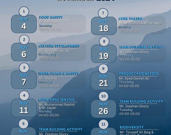 Printable In-House Training Calendar Template | Editable PDF | Staff Training Scheduler | Office Training Plan | Digital Download