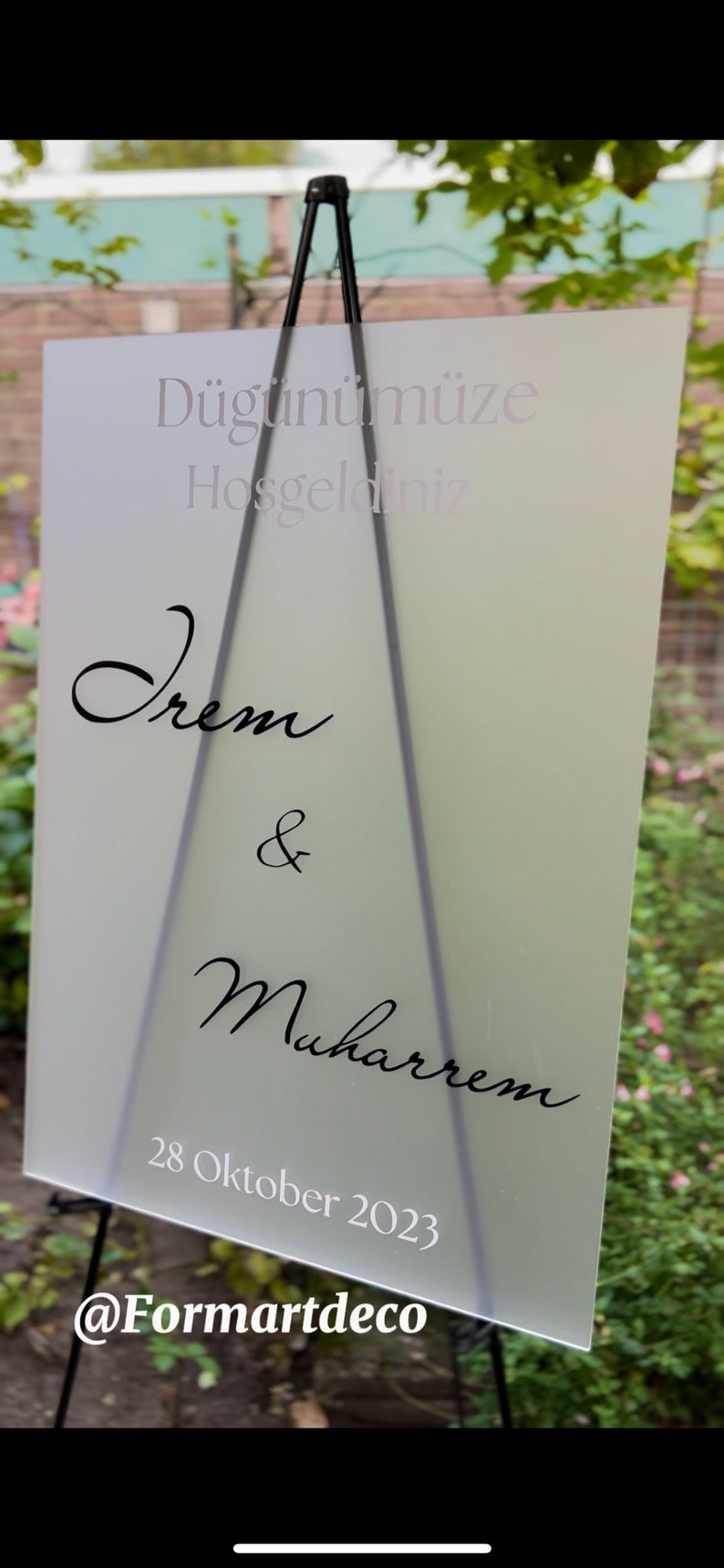 Welcomesign Normal Welcomesign Frostedstyle Frosted Acrylic Wedding Welcome Sign, Acrylic ...