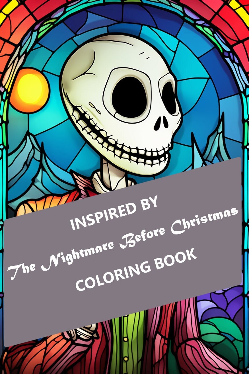 The Nightmare Before Christmas Art of Coloring Book