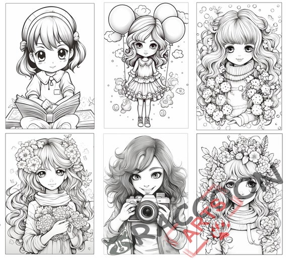 dibujos kawaii para pintar de bff - Buscar con Google  Cute coloring  pages, Coloring pages for girls, Coloring pages for teenagers