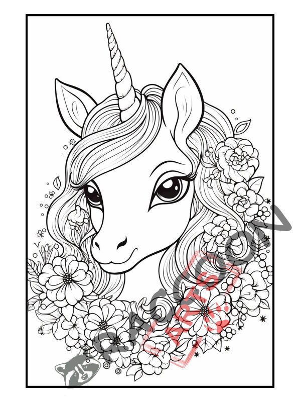 Cute Digital Coloring Book | Dibujos Para Colorear Para Niños Pequeños