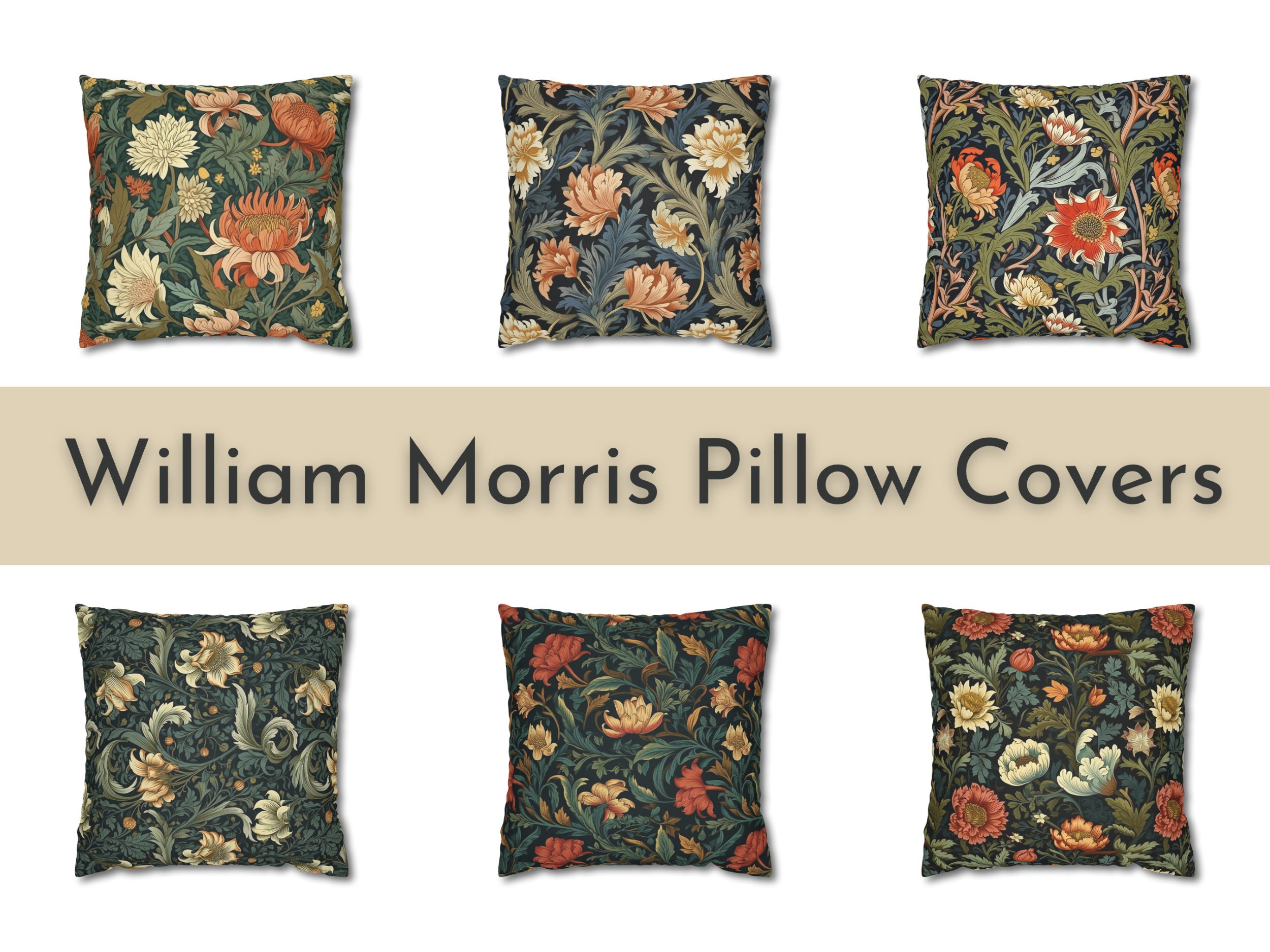 Cushion Cover 40x40cm Murdie Morris AMNM600 - Better World Arts main image 1