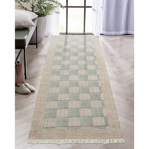 Runner Large Area Rug Hallway Washable Cotton Rug Entryway Runner Carpet Hand Block Print Design Dhurrie Outdoor Custom Rug 2x8 2.5x10 4x20