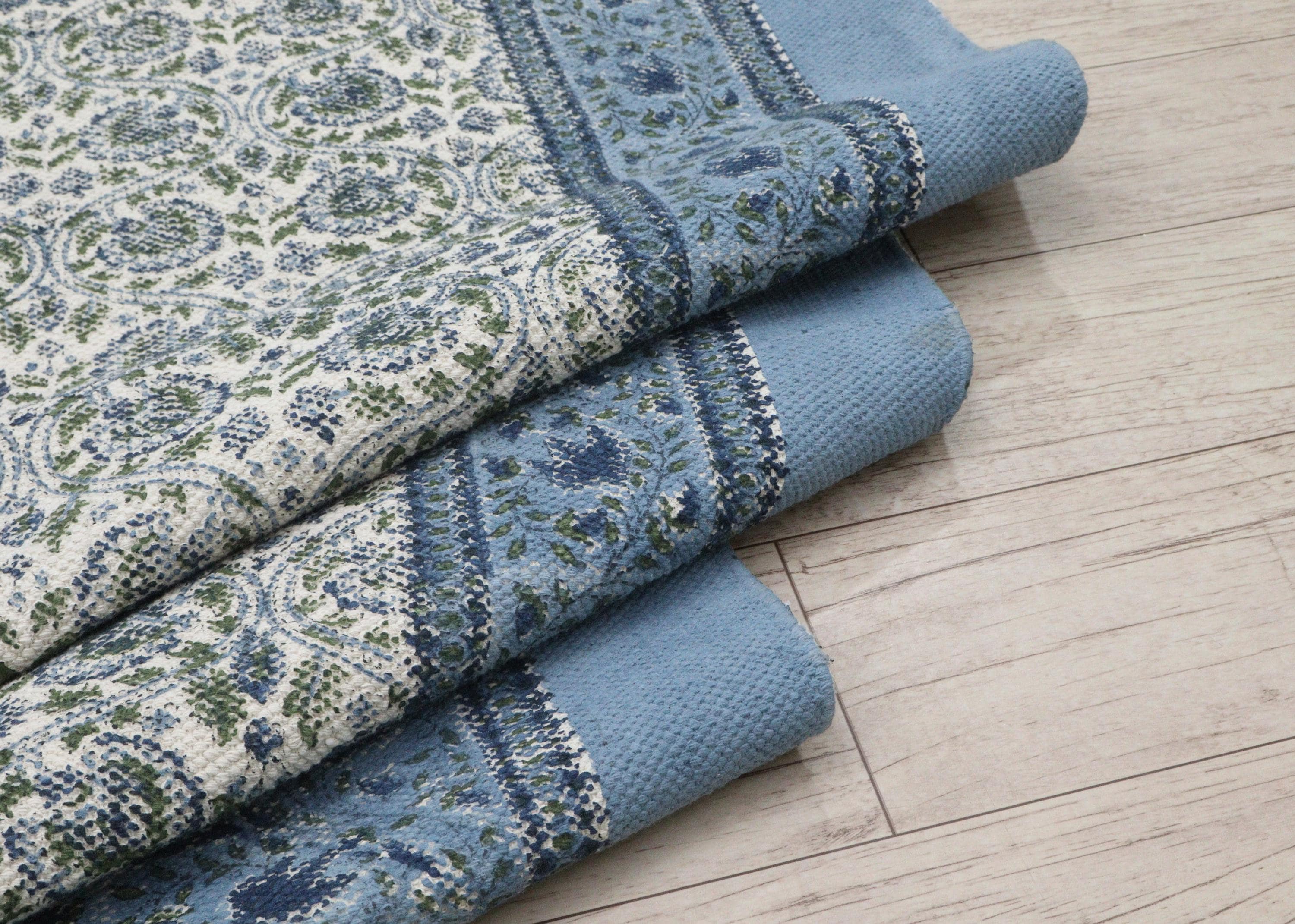 Tappeto Runner In Iuta Intrecciato A Mano Con Nappe – Lavabile, Reversibile, Cotone – Per Corridoio E Ingresso (3x10 Pezzi) - 2