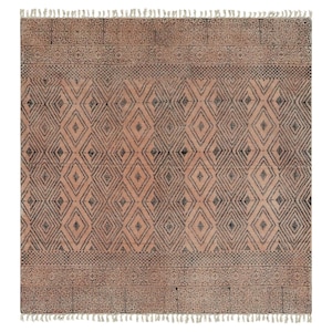 Square Area Rug Green 3x3 5x5 8x8 ft Washable Cotton Rugs Kitchen Floor Carpet Indoor Outdoor Dhurrie, Hand Block Print Rug Square Yoga Mat Custom Size Rug Handmade Cotton Rug, Large Square Rugs for Living Room, Bedroom, Dining Room