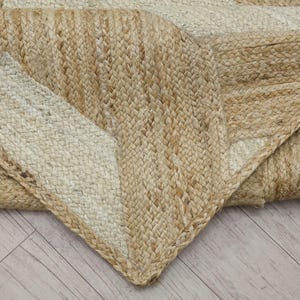 View of Round Grass Wall Ornaments 35cm Diameter, Hand Knitted Hanging ... - Amazon