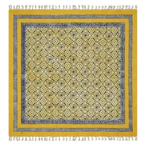 Square Area Rug Green 3x3 5x5 8x8 ft Washable Cotton Rugs Kitchen Floor Carpet Indoor Outdoor Dhurrie, Hand Block Print Rug Square Yoga Mat Custom Size Rug Handmade Cotton Rug, Large Square Rugs for Living Room, Bedroom, Dining Room