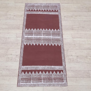 Hallway Runner, Hand Woven Table Runner Handmade Cotton Rug, Cotton Runner Rug, Indian Washable Runner Custom Stair Runner 4x20 2x10 2x6