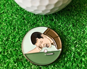 Happy Gilmore Golf Ball Marker - Golf Accessory  Awesome Golf Gift Idea, Boyfriend Golf, Husband Golf, Dad Golf, Christmas Gift, golf marker