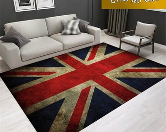 Britische Flagge Teppich: Rutschfest Design des Vereinigten Königreichs