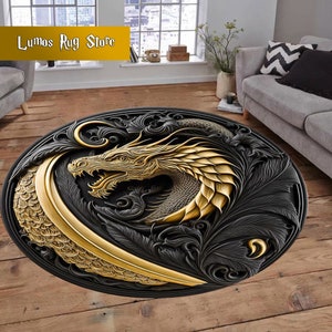 Dungeons Dragons Rug,dungeons Rug,dragon Rug,living Room Rug