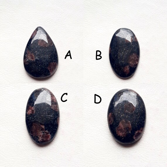 Ruby Fall Cabochon Loose Gemstone, AAA+ Natural Ruby Fall Cabochon